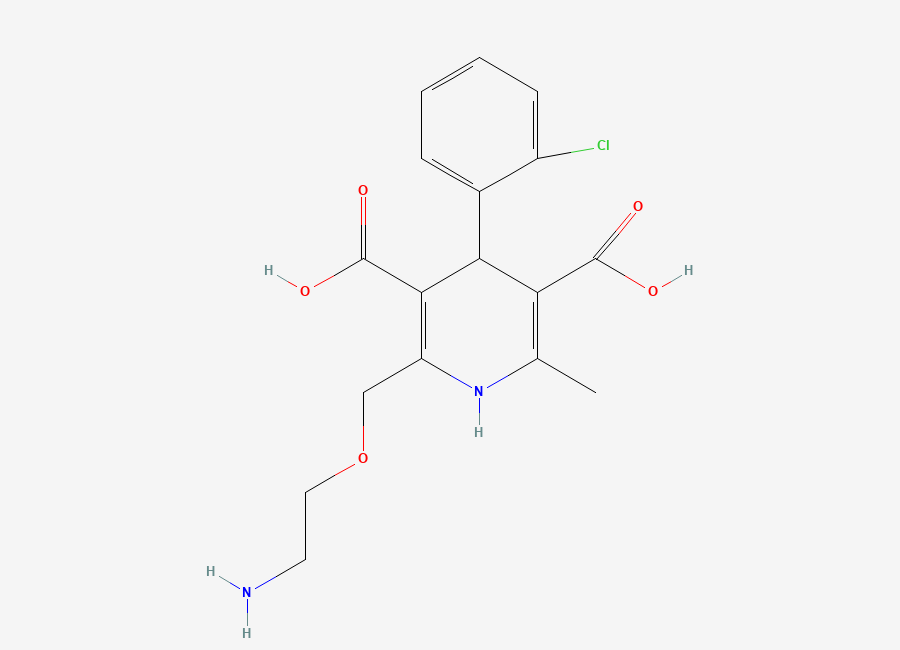 Two-dimensional chemical structure of Amlodipine Impurity 18, CAS 1821498-25-2