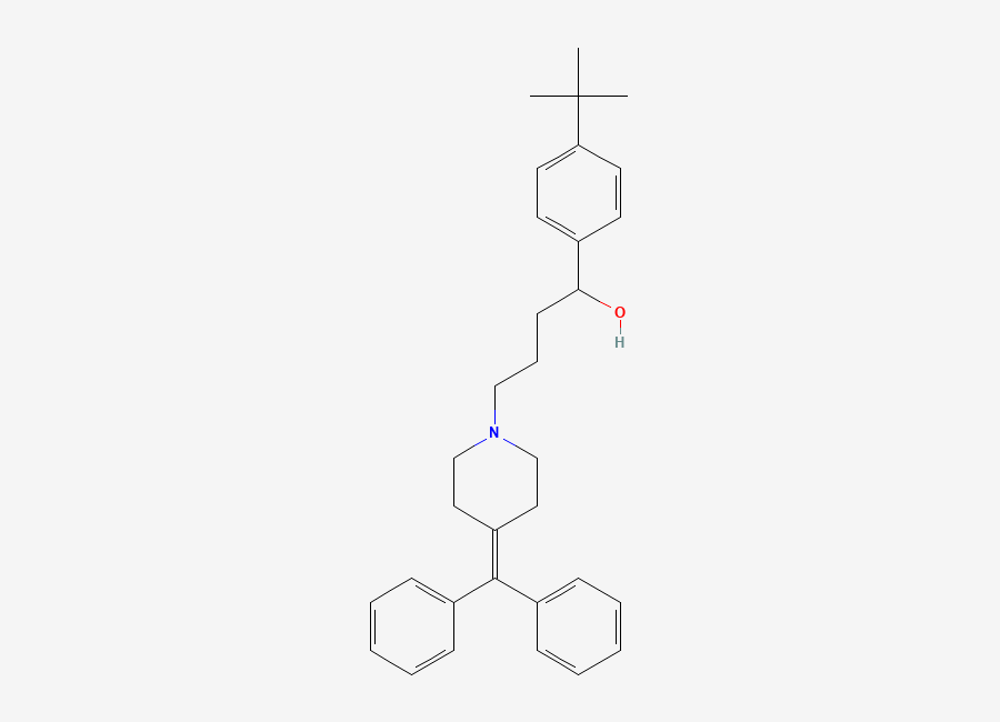 Two-dimensional chemical structure of Terfenadine EP Impurity D, CAS 93052-68-7