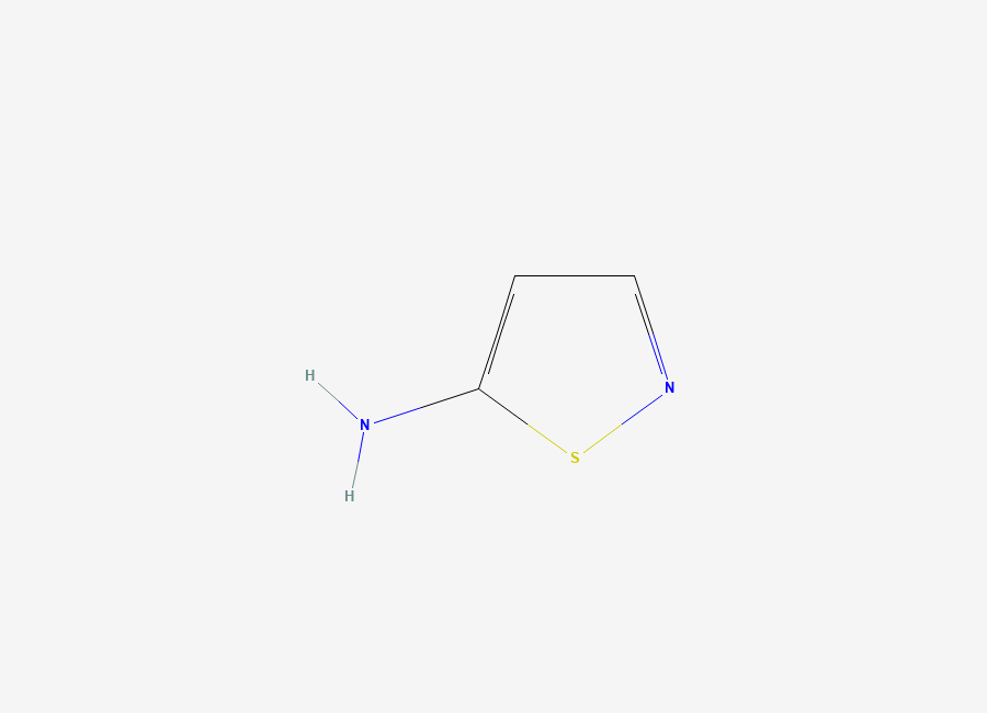 Two-dimensional chemical structure of 1,2-Thiazol-5-amine