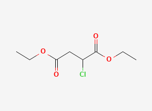 Two-dimensional chemical structure of Diethyl 2-chlorobutanedioate
