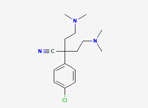 Two-dimensional chemical structure of Chlorpheniramine EP Impurity A (Free Base), CAS 1246816-57-8