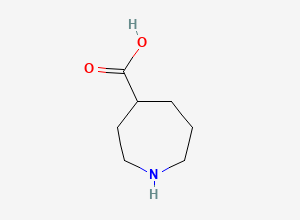 Two-dimensional chemical structure of Azepane-4-carboxylic acid