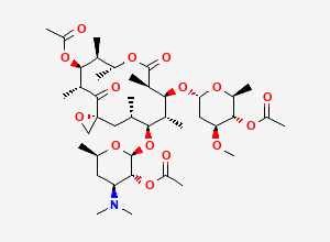 Two-dimensional chemical structure of Troleandomycin