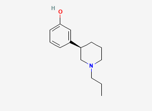 Two-dimensional chemical structure of (R)-preclamol