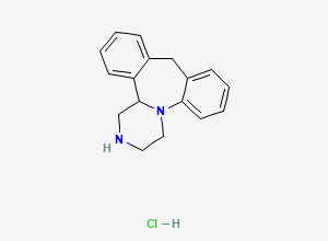 Two-dimensional chemical structure of Mianserin EP Impurity E (Hydrochloride Salt), CAS 76134-77-5