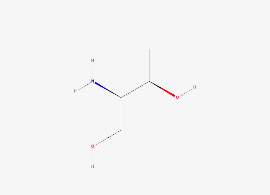Two-dimensional chemical structure of Threoninol