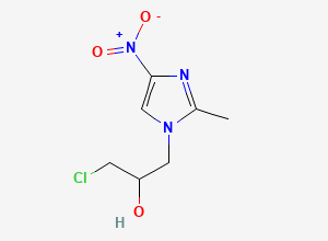 Two-dimensional chemical structure of Ornidazole Isomer, CAS 14419-11-5
