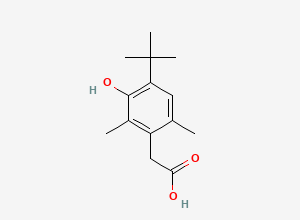 Two-dimensional chemical structure of Oxymetazoline EP Impurity D / Oxymetazoline BP Impurity D, CAS 55699-12-2