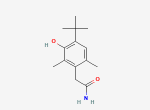 Two-dimensional chemical structure of Oxymetazoline EP Impurity C / Oxymetazoline BP Impurity C, CAS 55699-13-3