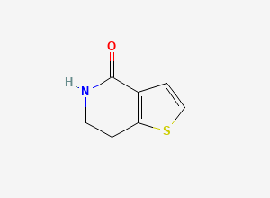 Two-dimensional chemical structure of Ticlodipine EP Impurity B, CAS 68559-60-4