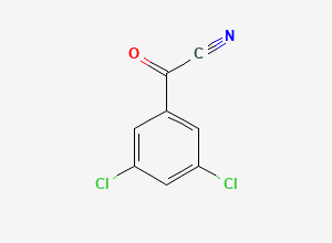 Two-dimensional chemical structure of Lamotrigine Impurity (CAS No.99567-74-5), CAS 99567-74-5