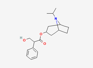 Two-dimensional chemical structure of N-Isopropyl Noratropine
