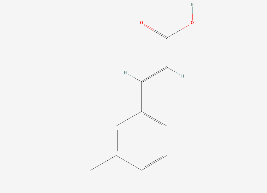 Two-dimensional chemical structure of 3-Methylcinnamic acid