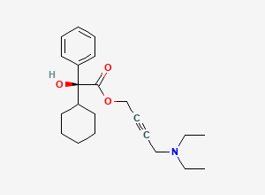Two-dimensional chemical structure of Esoxybutynin