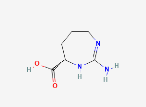 Two-dimensional chemical structure of Cyclo L–Arginine, CAS 28958-90-9