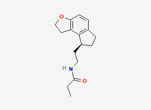 Two-dimensional chemical structure of Ramelteon, CAS 196597-26-9