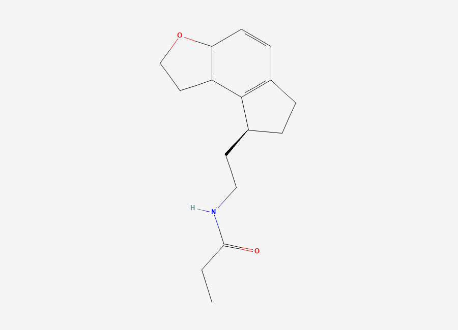 Two-dimensional chemical structure of Ramelteon, CAS 196597-26-9