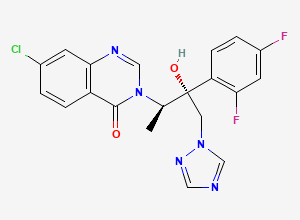 Two-dimensional chemical structure of Albaconazole