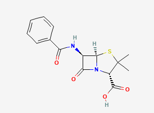Two-dimensional chemical structure of Ampicillin Impurity 79