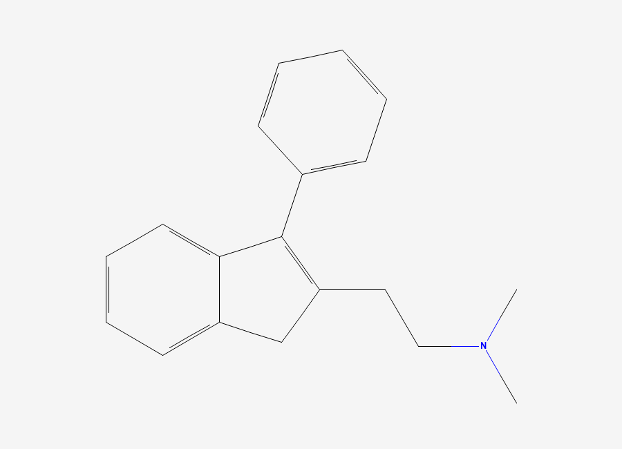Two-dimensional chemical structure of Dimetindene EP Impurity G (Free Base), CAS 803617-18-7