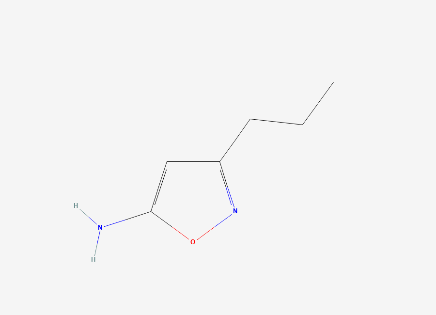 Two-dimensional chemical structure of 3-Propyl-1,2-oxazol-5-amine