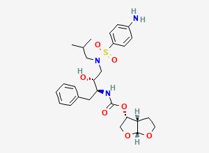 Two-dimensional chemical structure of Darunavir
