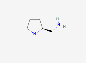 Two-dimensional chemical structure of ((2S)-1-methylpyrrolidin-2-yl)methanamine