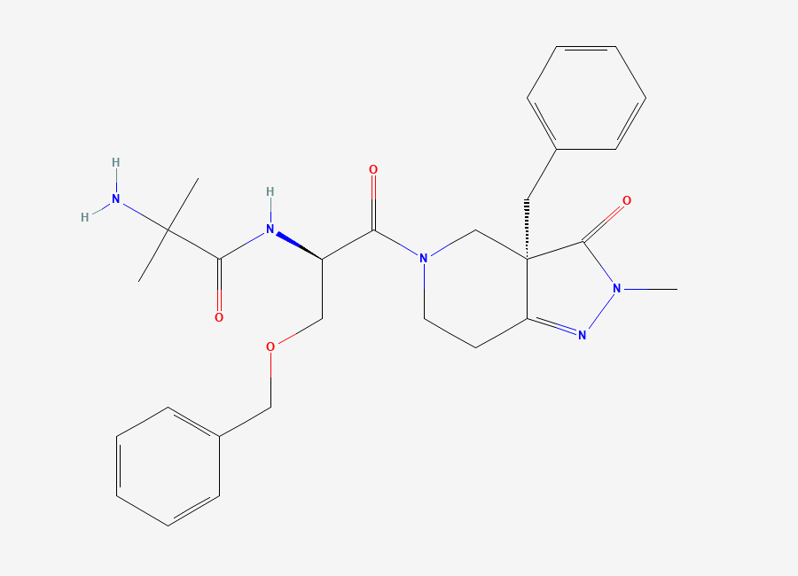 Two-dimensional chemical structure of Capromorelin