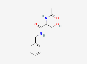 Two-dimensional chemical structure of Lacosamide Related Compound F, CAS 171623-02-2