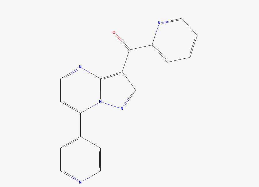 Two-dimensional chemical structure of Ocinaplon