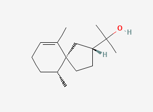 Two-dimensional chemical structure of Agarospirol
