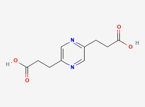 Two-dimensional chemical structure of Methylaminolevulinate EP Impurity D/ Aminolevulinic Acid Related Compound A, CAS 77479-02-8