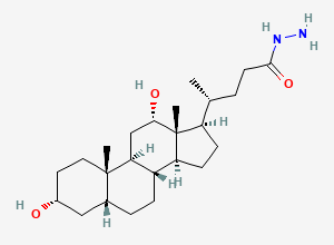 Two-dimensional chemical structure of Deoxycholic Acid Impurity 1, CAS 96840-44-7