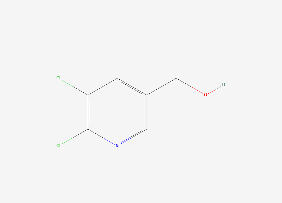 Two-dimensional chemical structure of (5,6-Dichloropyridin-3-yl)methanol
