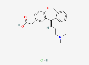 Two-dimensional chemical structure of Olopatadine (E)-Isomer / (E)-Olopatadine (Hydrochloride), CAS 949141-22-4