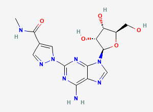 Two-dimensional chemical structure of Regadenoson