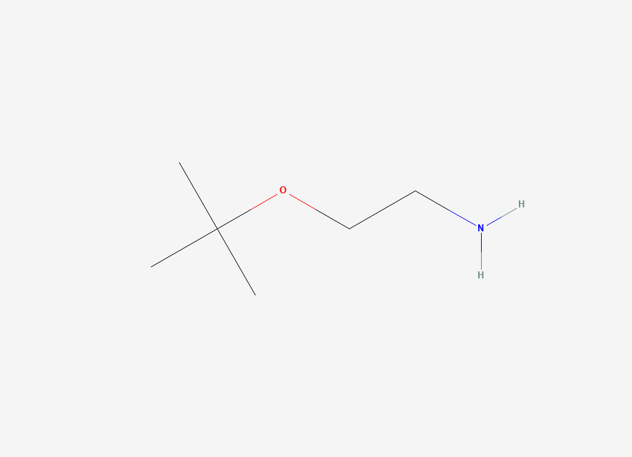 Two-dimensional chemical structure of 2-(Tert-butoxy)ethanamine