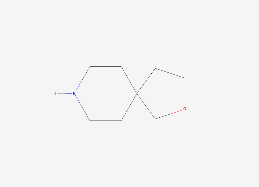 Two-dimensional chemical structure of 2-Oxa-8-azaspiro(4.5)decane