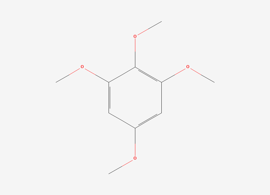 Two-dimensional chemical structure of 1,2,3,5-Tetramethoxybenzene