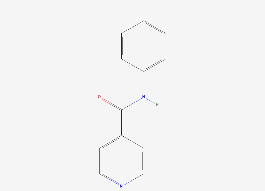 Two-dimensional chemical structure of N-Phenylisonicotinamide
