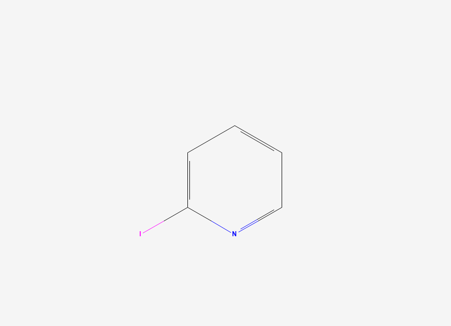 Two-dimensional chemical structure of 2-Iodopyridine