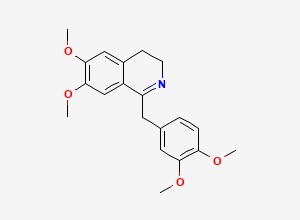 Two-dimensional chemical structure of Papaverine Hydrochloride EP Impurity C, CAS 6957-27-3