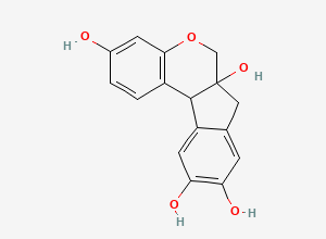 Two-dimensional chemical structure of Brasilin