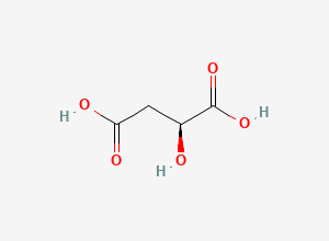 Two-dimensional chemical structure of L-Malic Acid