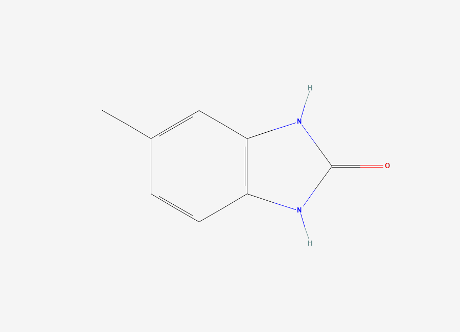 Two-dimensional chemical structure of 5-Methylbenzimidazolone