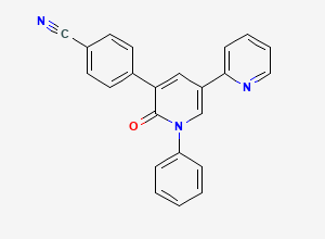 Two-dimensional chemical structure of ZF796M5Fgm, CAS 380918-54-7