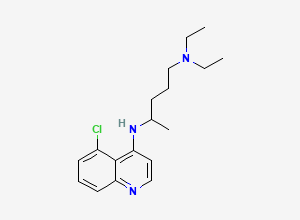 Two-dimensional chemical structure of Chloroquine Related Compound E, CAS 5428-61-5