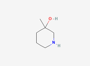 Two-dimensional chemical structure of 3-Methylpiperidin-3-ol