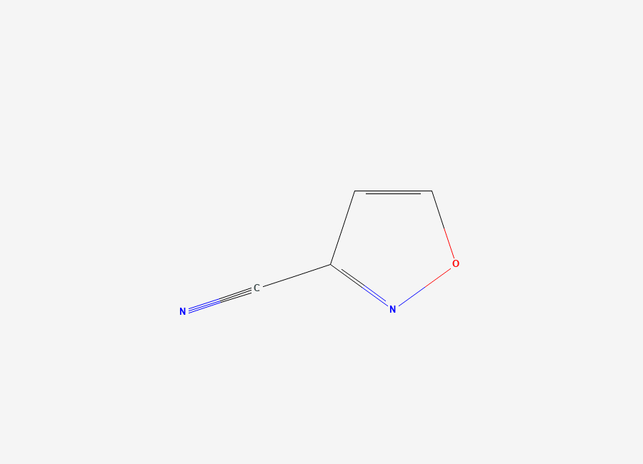 Two-dimensional chemical structure of 1,2-Oxazole-3-carbonitrile
