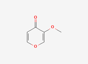 Two-dimensional chemical structure of Pyromeconic acid o-methyl ether, CAS 1193-64-2